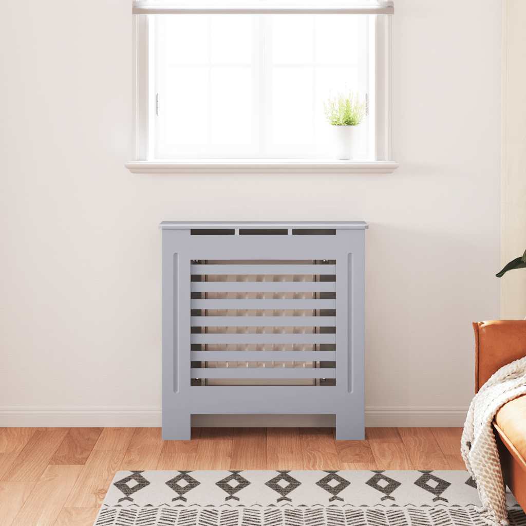 radiatorskjuler 78 cm MDF grå