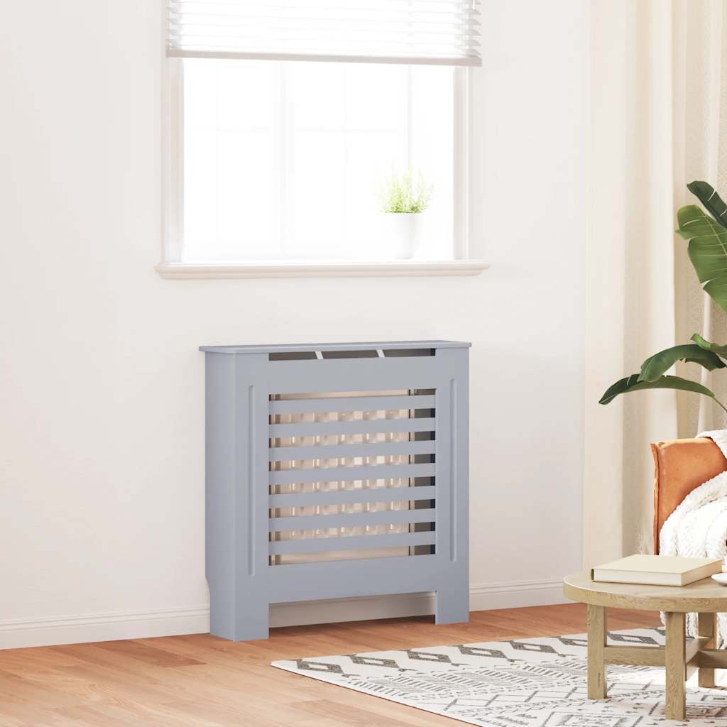 radiatorskjuler 78 cm MDF grå