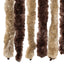 insektgardin 90x200 cm chenille beige og lysebrun