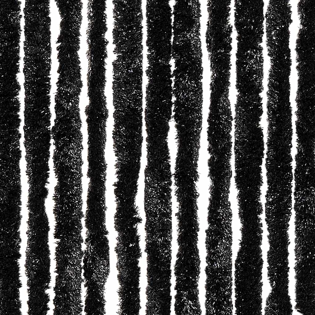 insektgardin 56x200 cm chenille antracitgrå