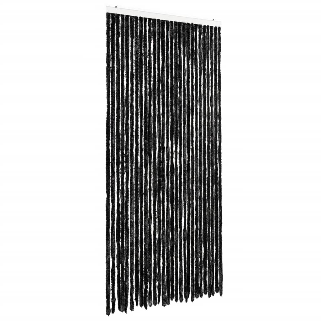 insektgardin 118x200 cm chenille antracitgrå