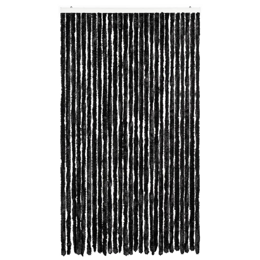insektgardin 118x200 cm chenille antracitgrå