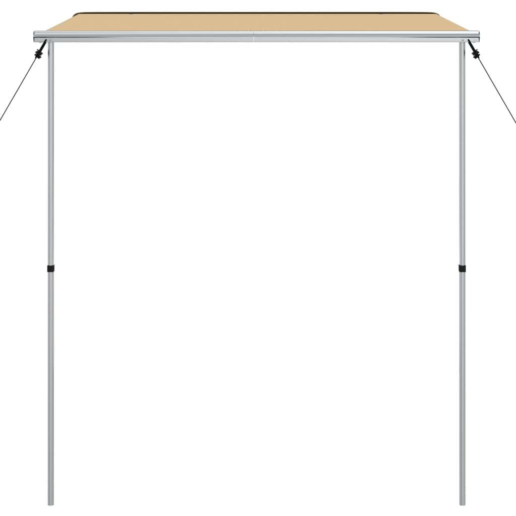 markise til campingvogne 2x2x2,15 m beige