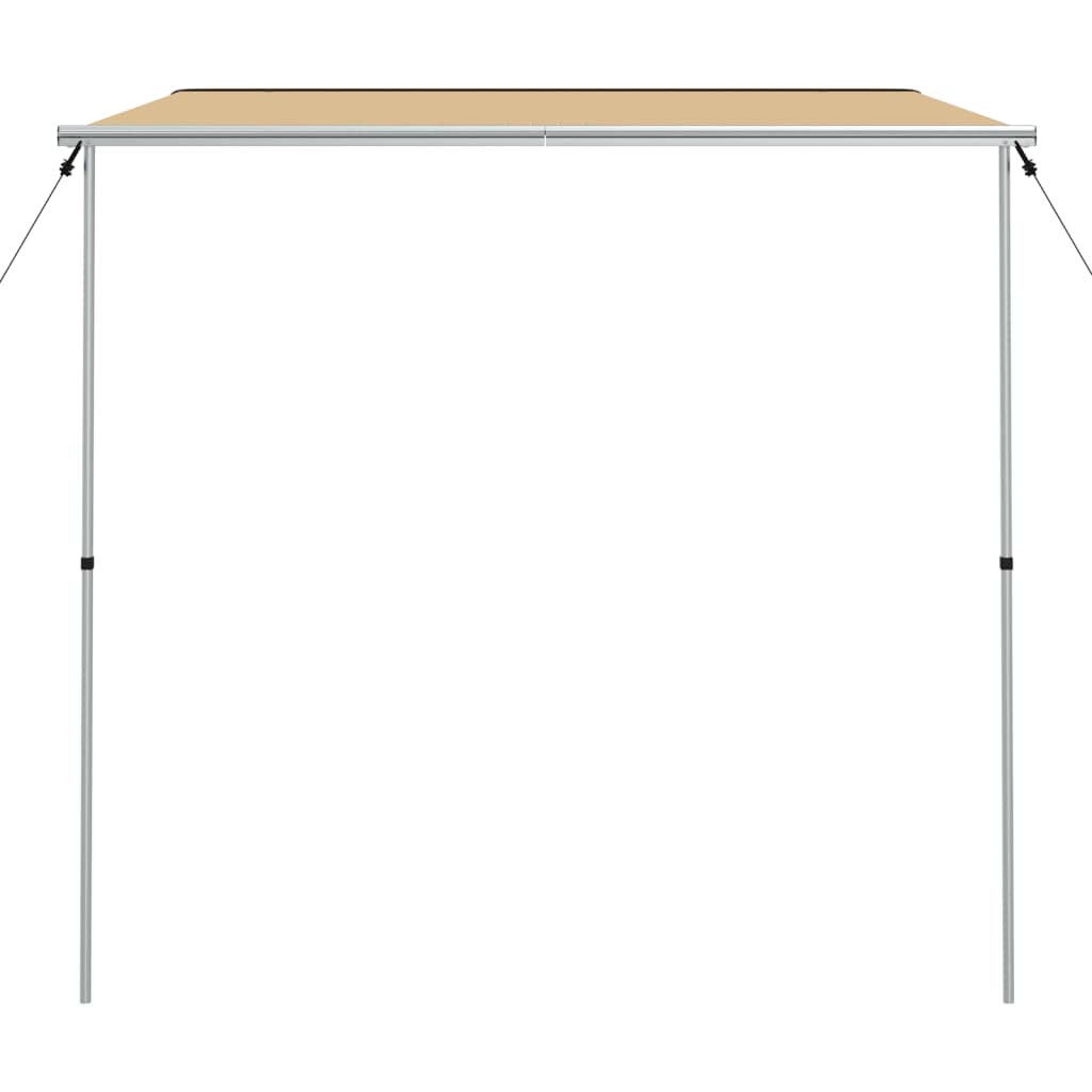 markise til campingvogne 2,4x3x2,15 m beige