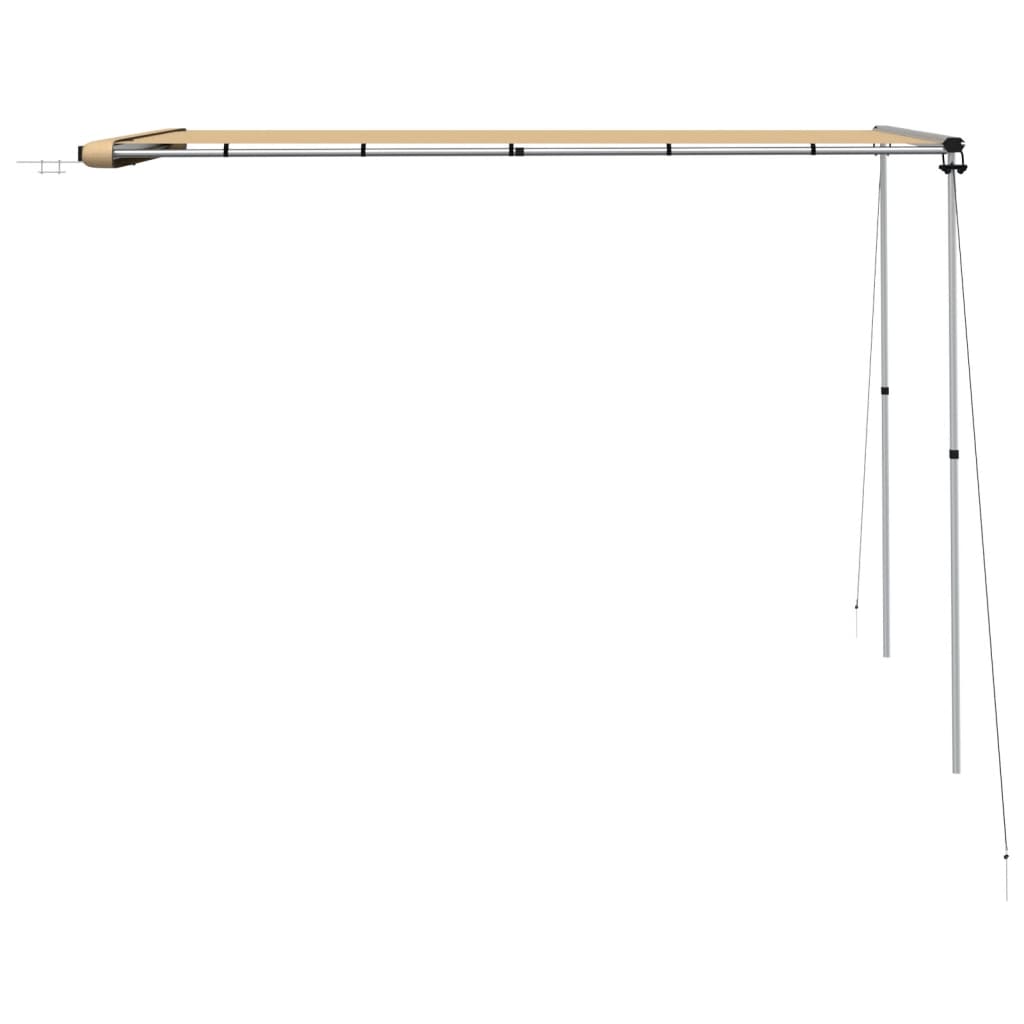markise til campingvogne 2,4x3x2,15 m beige