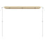 solsejl til campingvogn 3,6x3x2,15 m beige