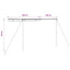 solsejl til campingvogn 4x2,5x2,15 m beige