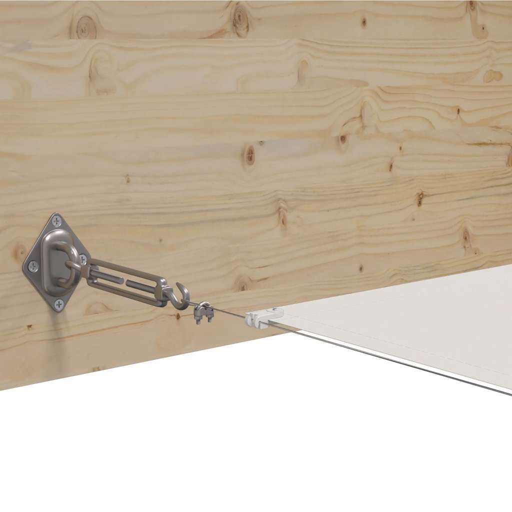 lodret markise 100x1000 cm oxfordstof hvid
