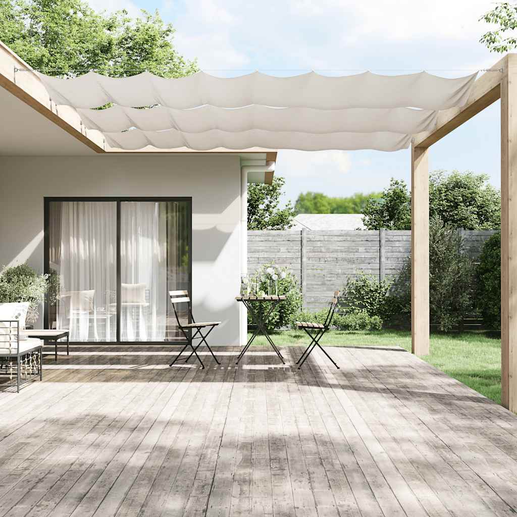 lodret markise 140x800 cm oxfordstof hvid