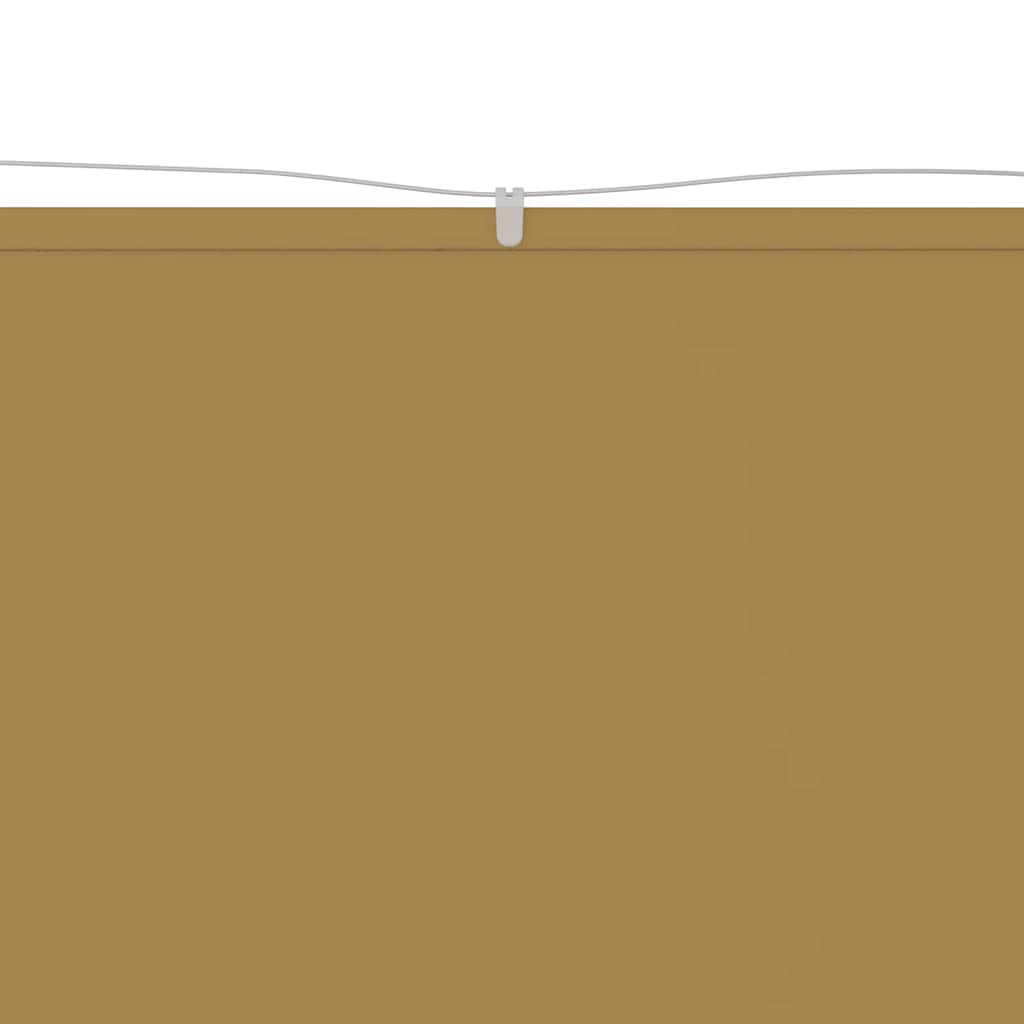 lodret markise 60x1200 cm oxfordstof beige