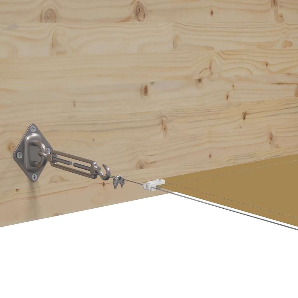 lodret markise 60x1200 cm oxfordstof beige