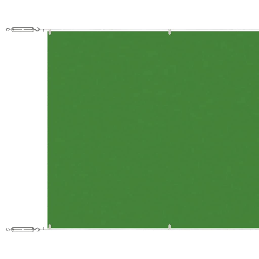 lodret markise 60x600 cm oxfordstof lysegrøn