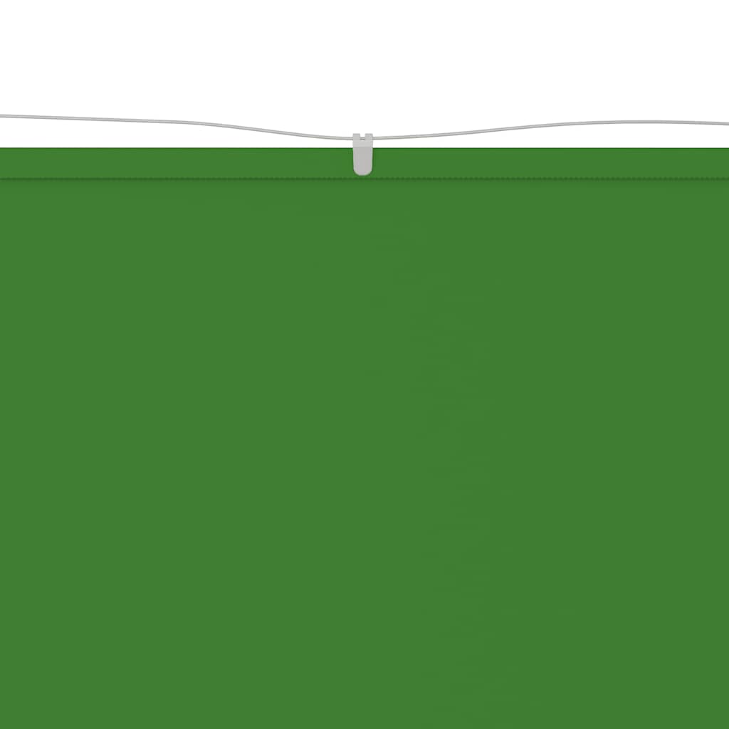 lodret markise 140x600 cm oxfordstof lysegrøn