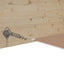 lodret markise 140x800 cm oxfordstof gråbrun