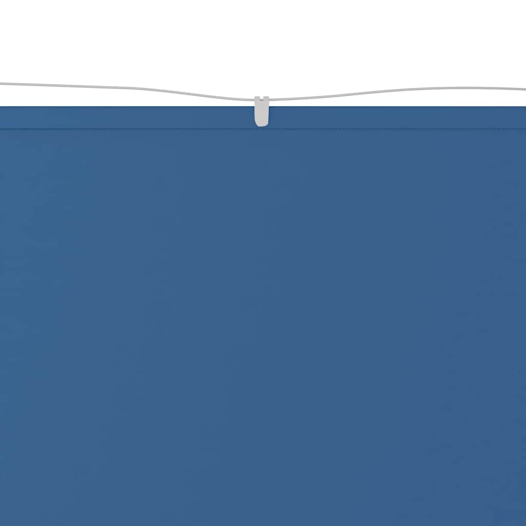 lodret markise 140x800 cm oxfordstof blå