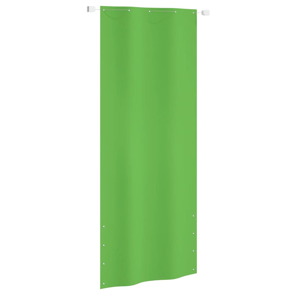 altanafskærmning 100x240 cm oxfordstof lysegrøn