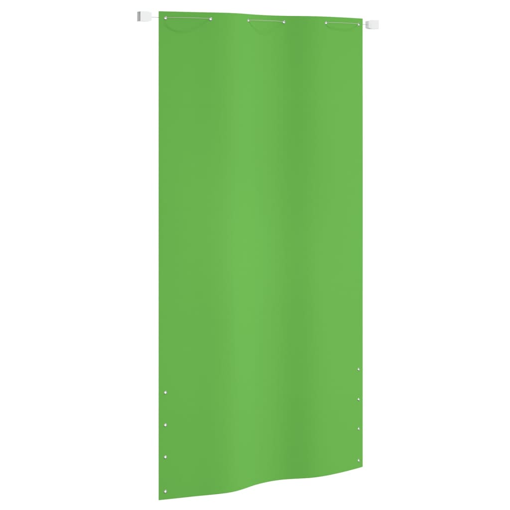 altanafskærmning Oxfordstof 120x240 cm lysegrøn
