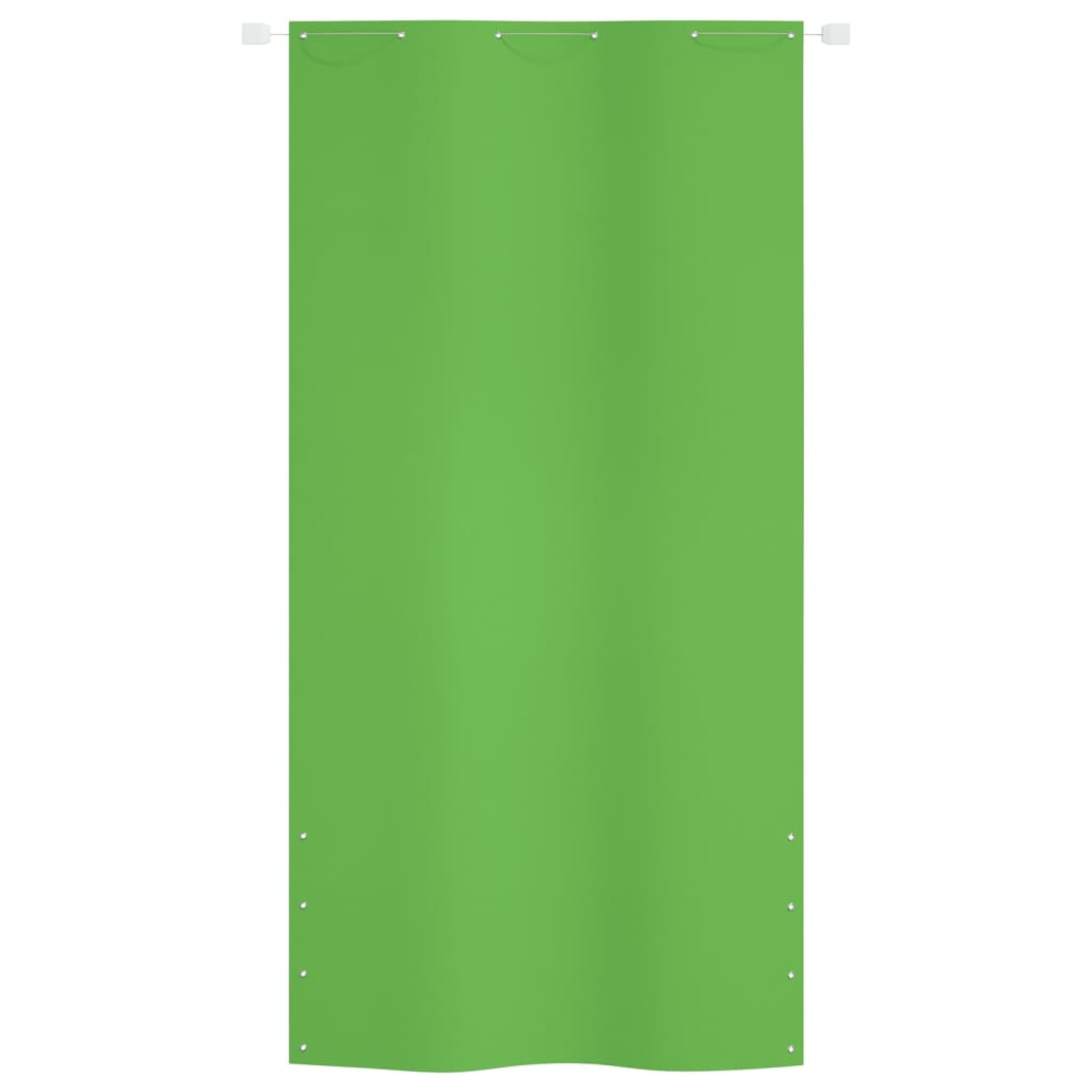 altanafskærmning Oxfordstof 120x240 cm lysegrøn