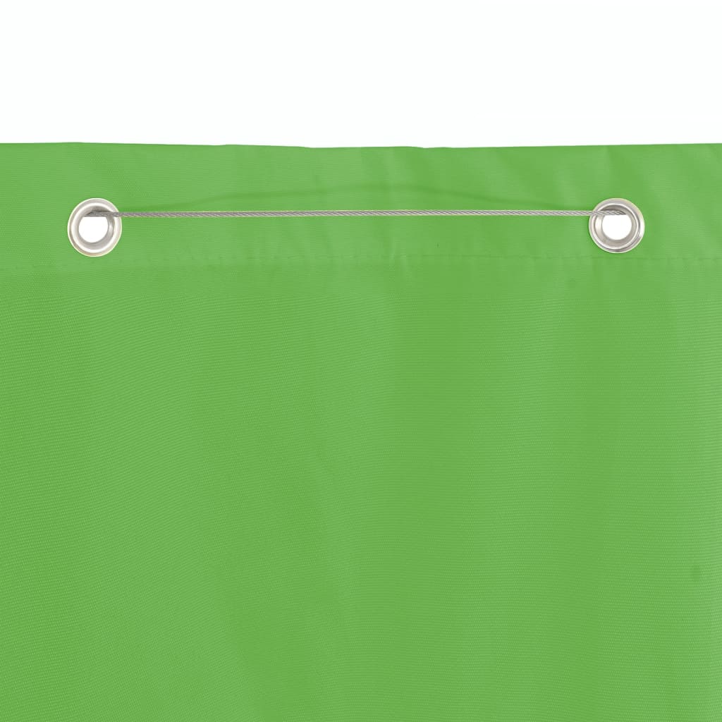 altanafskærmning Oxfordstof 140x240 cm lysegrøn