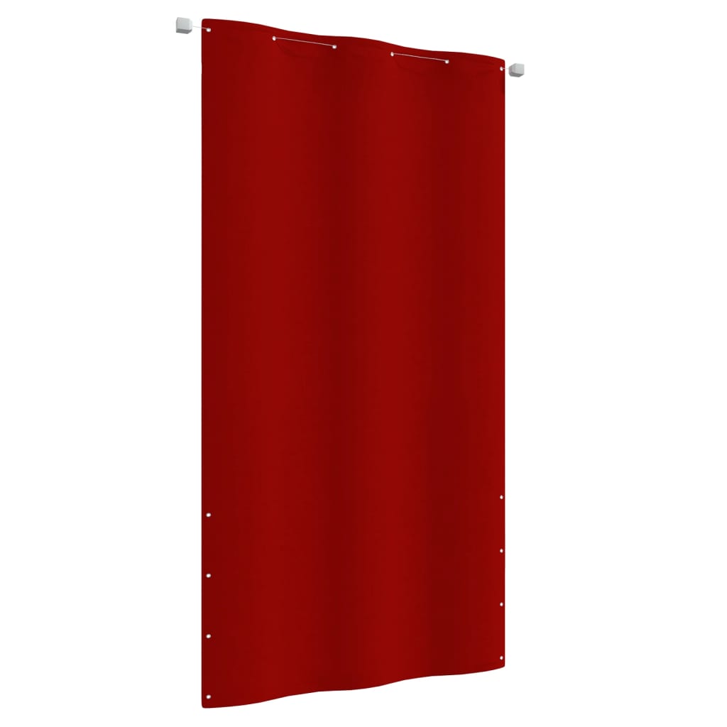 altanafskærmning 120x240 cm oxfordstof rød
