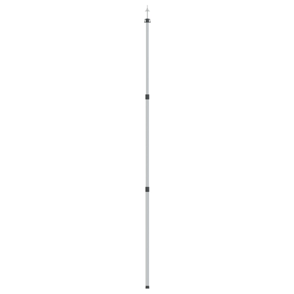 teleskopstang til presenning 102-60 cm aluminium