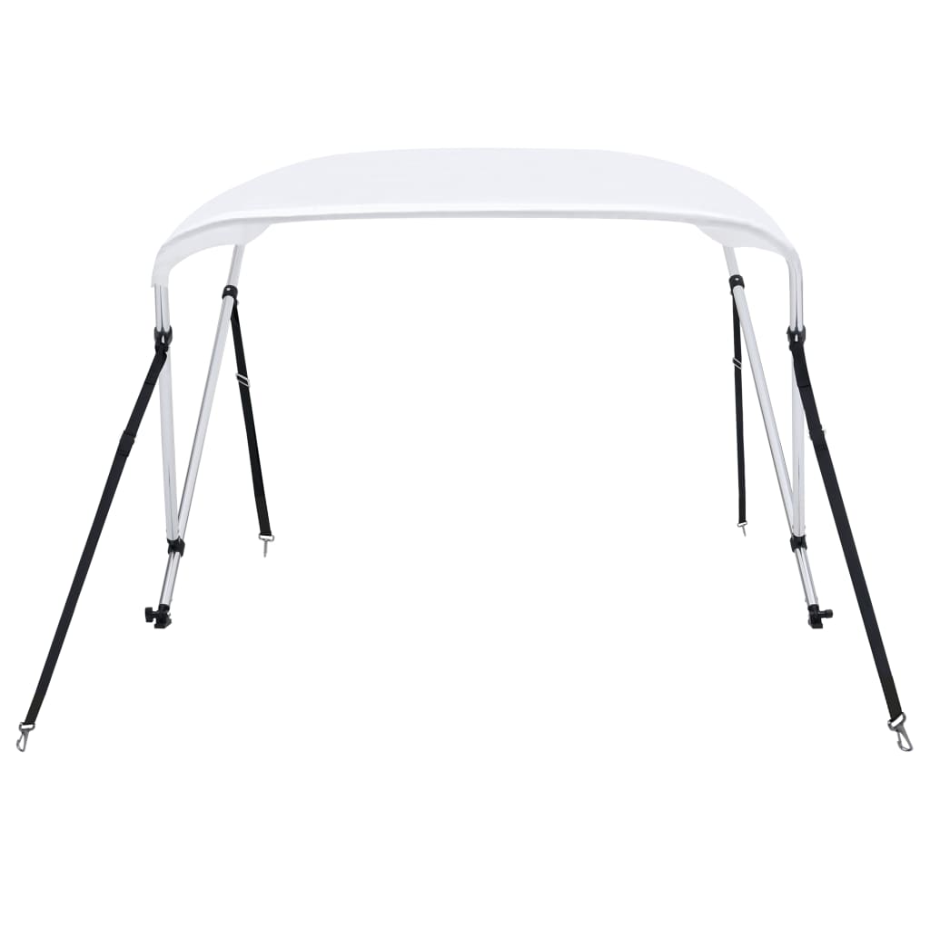 biminitop med 2 buer 150x120x110 cm hvid