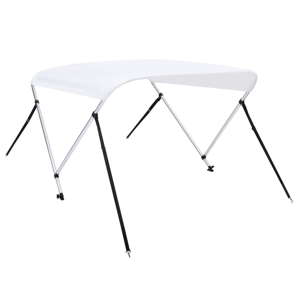 biminitop med 2 buer 150x120x110 cm hvid