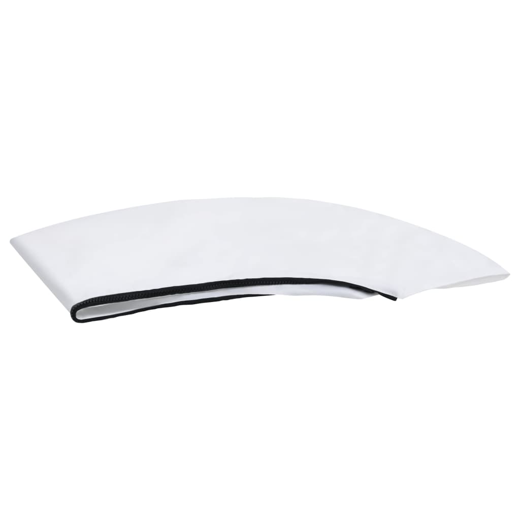 biminitop med 2 buer 150x120x110 cm hvid