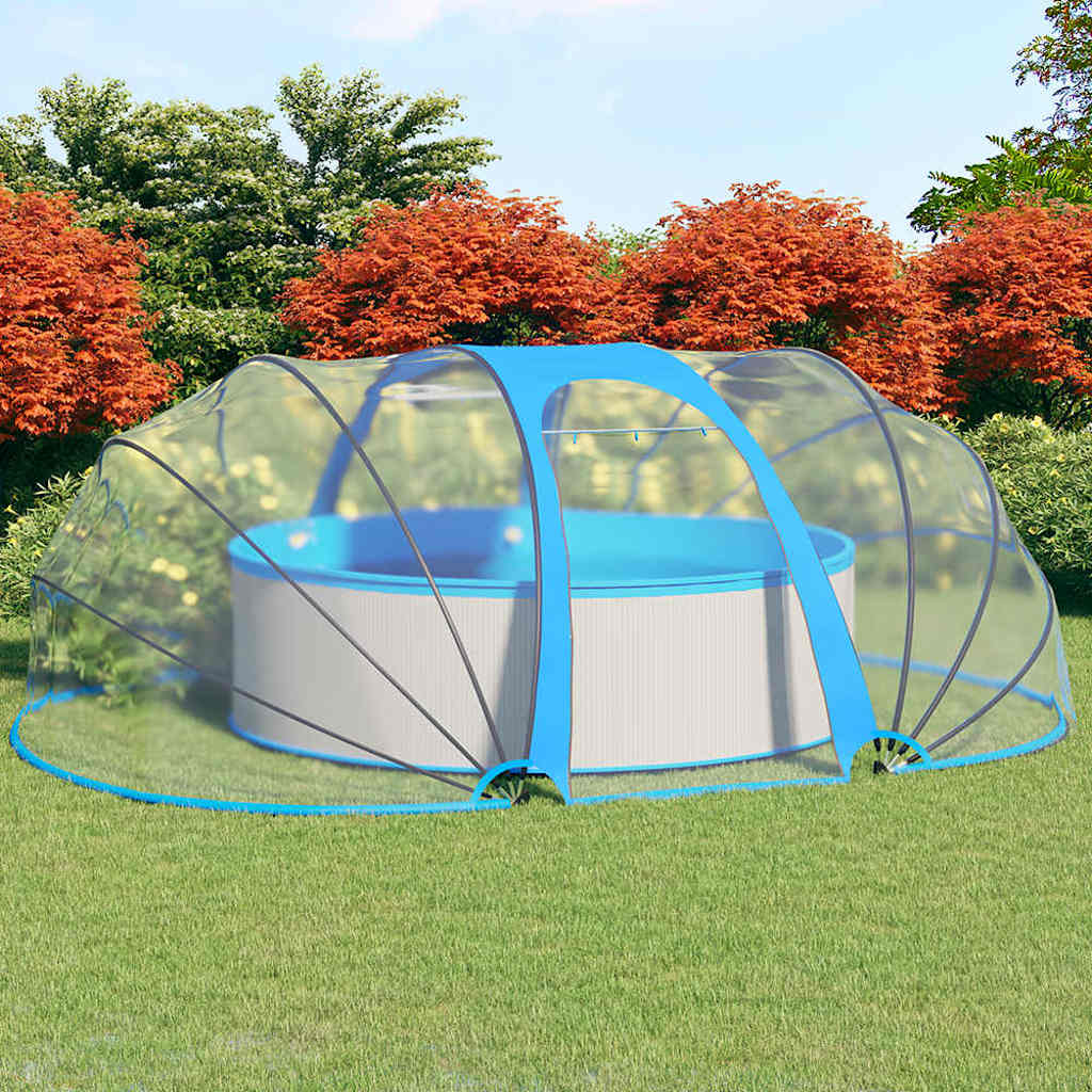 poolkuppel 530x410x210 cm oval