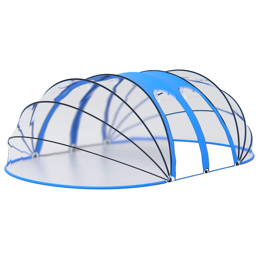 poolkuppel 620x410x210 cm oval