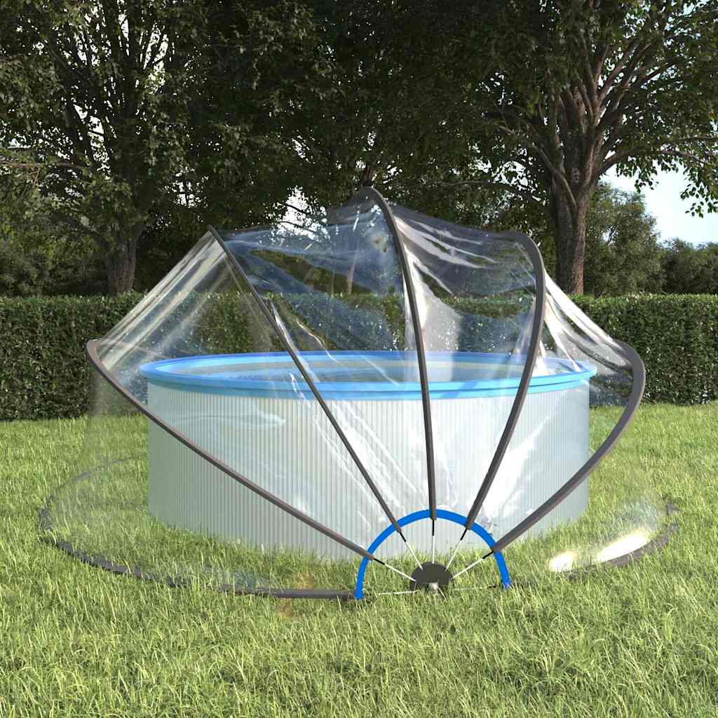 poolkuppel 500x250 cm