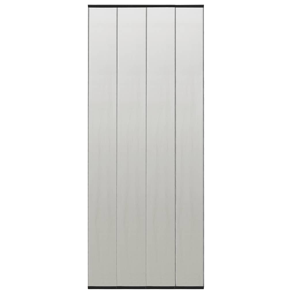 insektgardin til dør 100x220 cm polyester sort