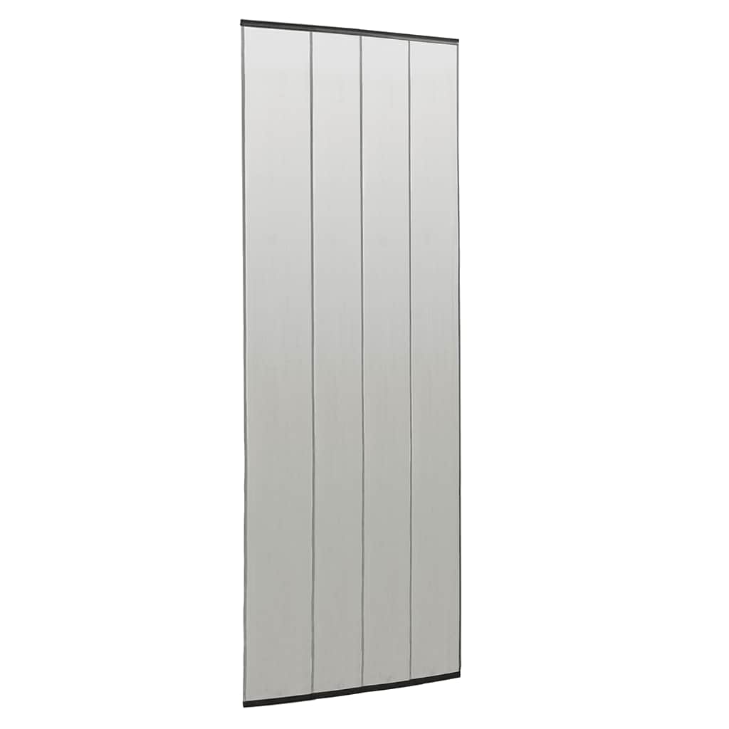 insektgardin til dør 100x220 cm polyester sort