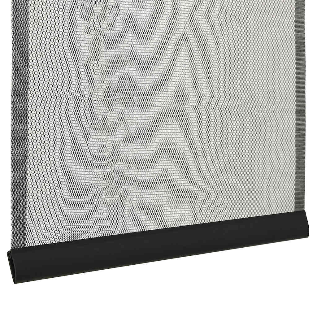insektgardin til dør 100x220 cm polyester sort