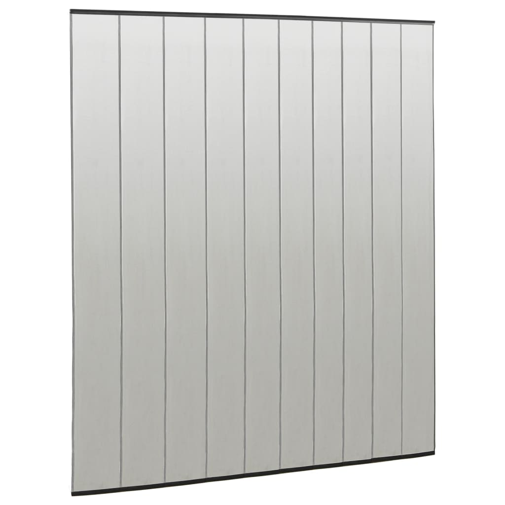 insektnet til dør med netgardin i 10 dele 240x240 cm sort