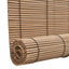 rullegardiner 2 stk. 120x220 cm bambus brun