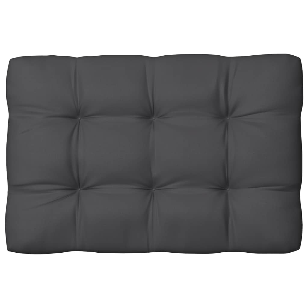 hynder til pallesofa 7 stk. antracitgrå