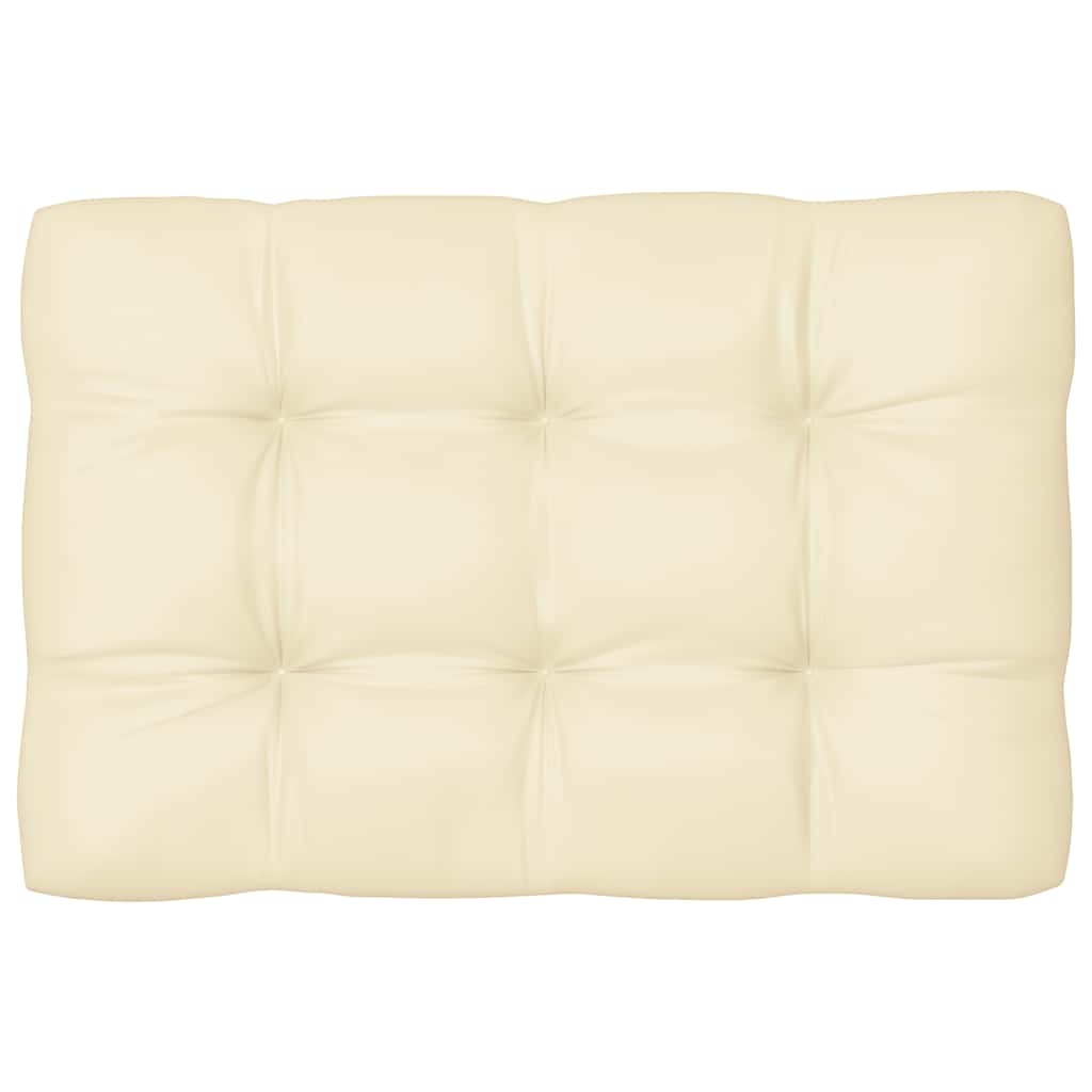 hynder til pallesofa 7 stk. cremefarvet