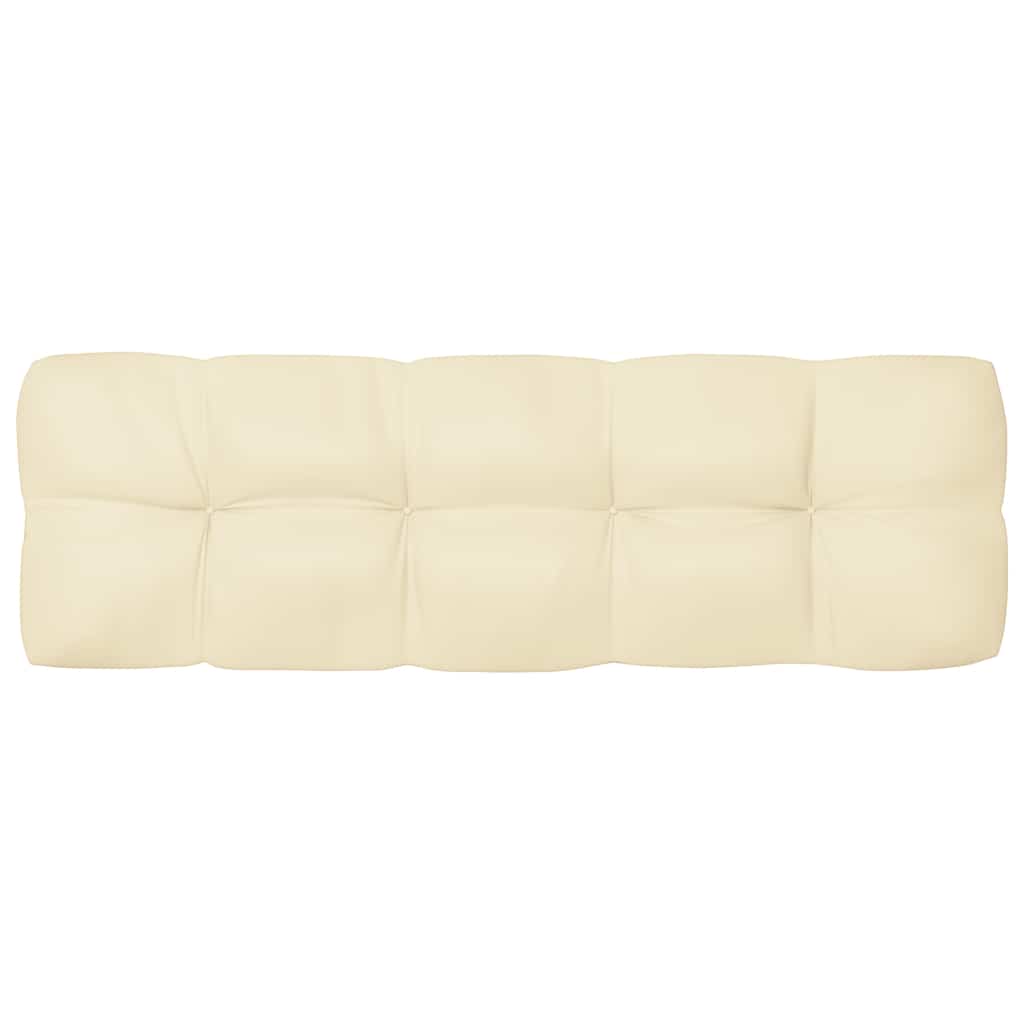 hynder til pallesofa 7 stk. cremefarvet