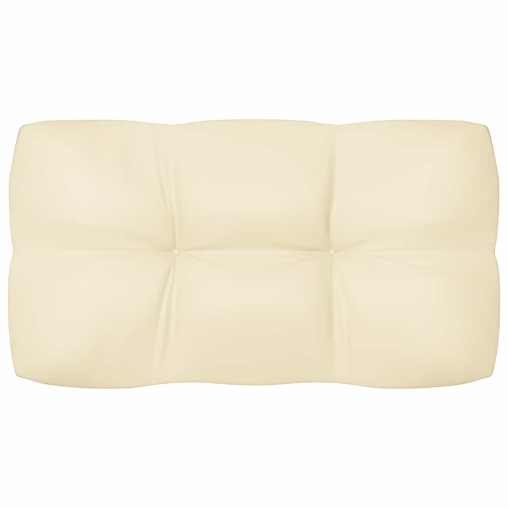 hynder til pallesofa 7 stk. cremefarvet