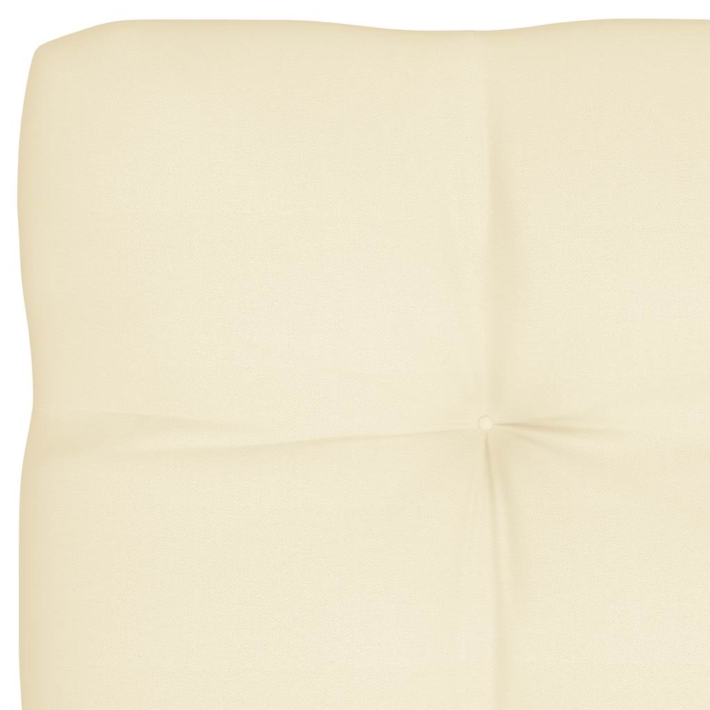 hynder til pallesofa 7 stk. cremefarvet