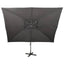 fritstående haveparasol med dobbelt top antracit 400x300 cm