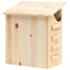 flagermuskasse 30x20x38 cm massivt fyrretræ
