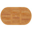 havebord 150x90x75 cm massivt teaktræ