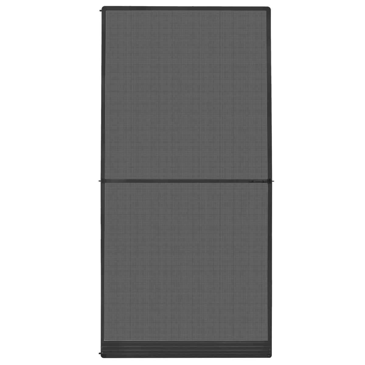 Svingbart insektnet Anthracit og sort 120 x 240 cm