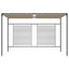 pavillon med sammenrulleligt tag 3x4x2,3 cm 180 g/m² gråbrun