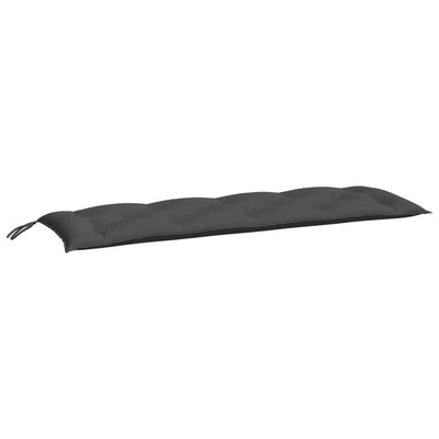 hynde til havebænk 150x50x7 cm oxfordstof antracitgrå