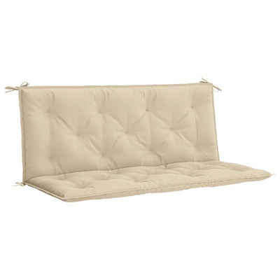 hynde til havebænk 120x(50+50)x7 cm oxfordstof beige