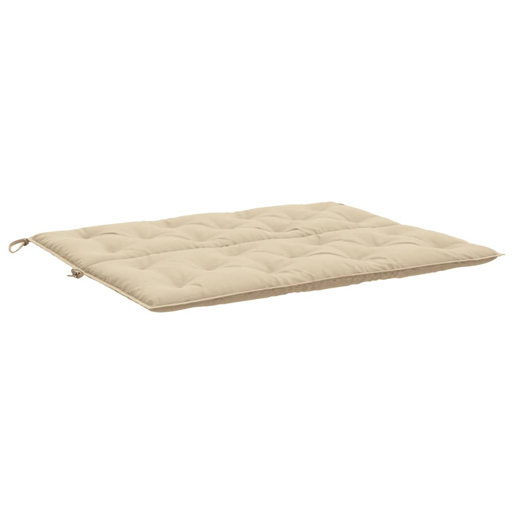 hynde til havebænk 120x(50+50)x7 cm oxfordstof beige