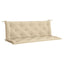 hynde til havebænk 150x(50+50)x7 cm oxfordstof beige